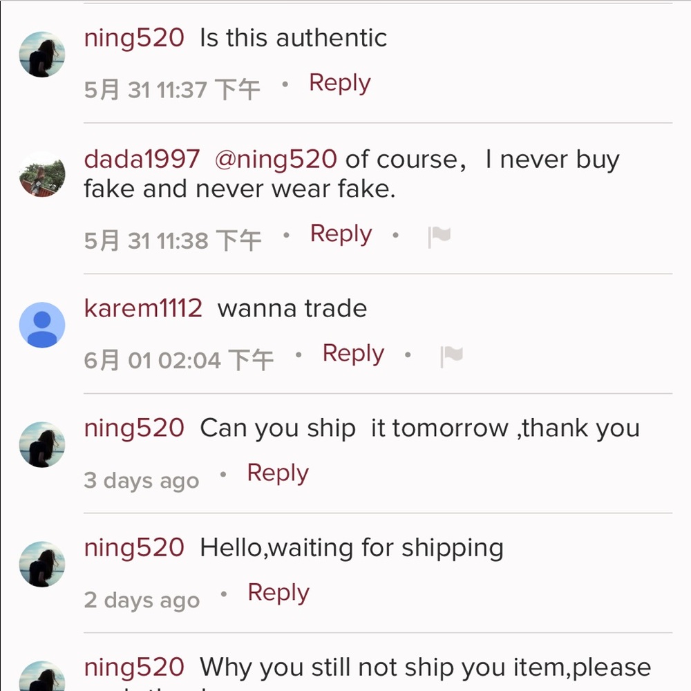 ！！SCAMMERS, DON’T BUY FROM THIS SELLER - Picture 5 of 6